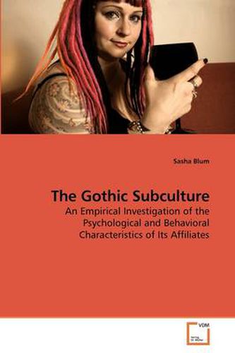 Cover image for The Gothic Subculture