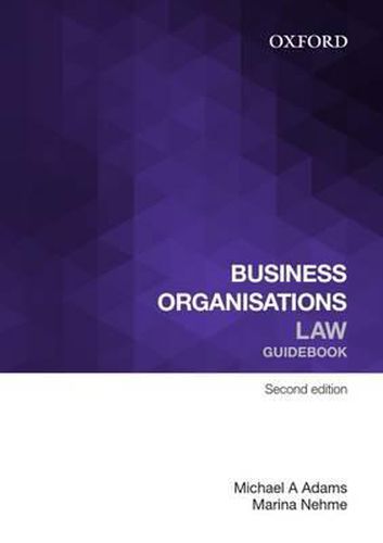 Cover image for Business Organisations Law Guidebook