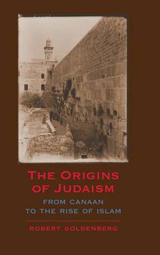 Cover image for The Origins of Judaism: From Canaan to the Rise of Islam