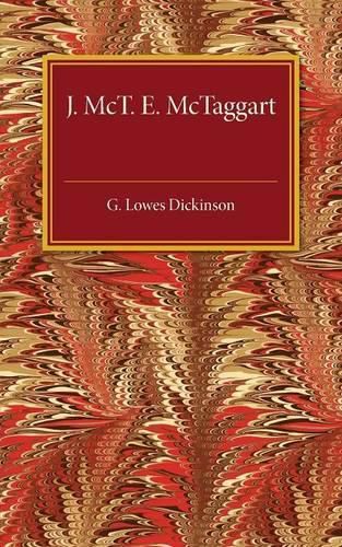 Cover image for J. McTaggart E. McTaggart