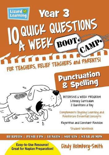 Cover image for Bootcamp Punctuation and Spelling: Year 3