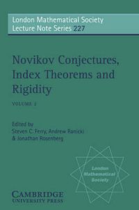 Cover image for Novikov Conjectures, Index Theorems, and Rigidity: Volume 2