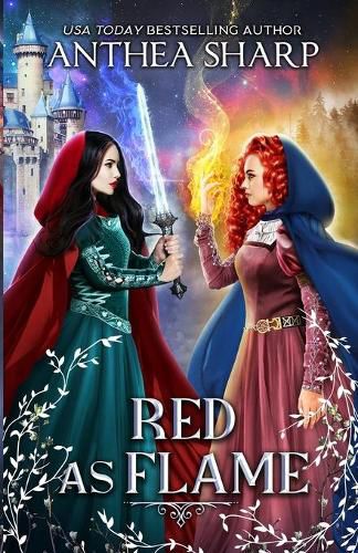 Cover image for Red as Flame: A Dark Elf Fairytale