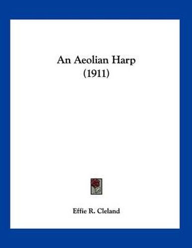 Cover image for An Aeolian Harp (1911)