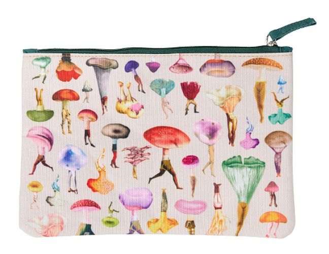 Cover image for Art of Nature: Fungi Accessory Pouch: (Gifts for Mushroom Enthusiasts and Nature Lovers, Cute Stationery, Back to School Supplies)