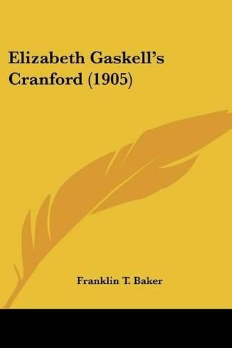 Elizabeth Gaskell's Cranford (1905)