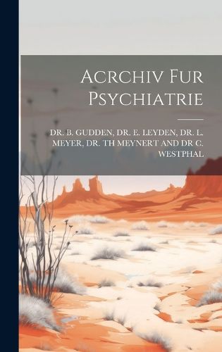 Cover image for Acrchiv Fur Psychiatrie