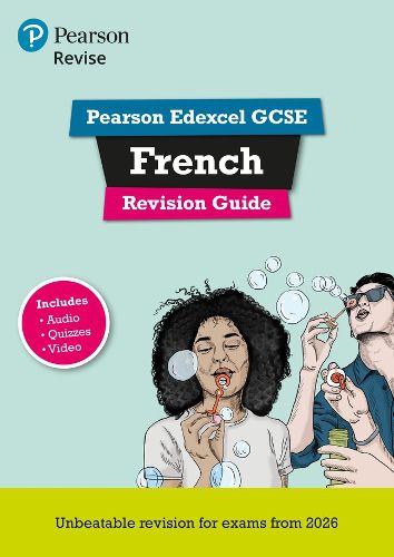 Cover image for Pearson Revise Edexcel GCSE French Revision Guide incl. audio, quiz & video - for 2026, 2027 exams