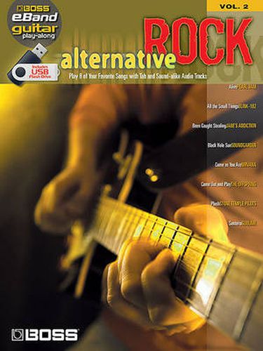 Cover image for Alternative Rock: Boss Eband Guitar Play-Along Volume 2