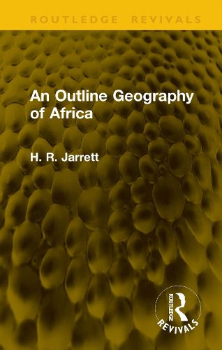 Cover image for An Outline Geography of Africa