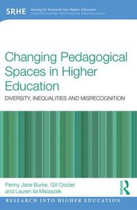 Cover image for Changing Pedagogical Spaces in Higher Education: Diversity, inequalities and misrecognition