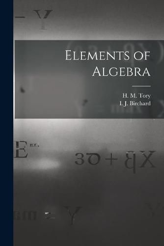 Cover image for Elements of Algebra [microform]