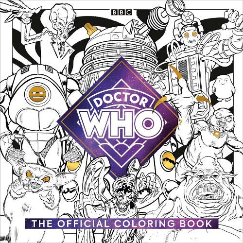 Cover image for The Official Doctor Who Coloring Book