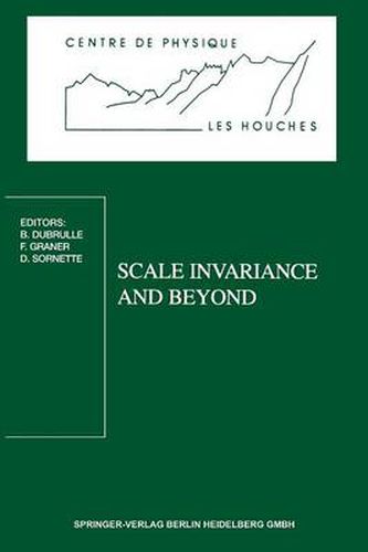 Cover image for Scale Invariance and Beyond: Les Houches Workshop, March 10-14, 1997