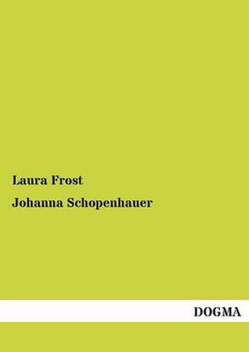Cover image for Johanna Schopenhauer
