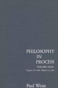 Cover image for Philosophy in Process: Vol. 9