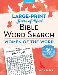 Cover image for Peace of Mind Bible Word Search Women of the Word