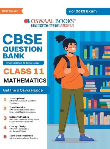 Cover image for CBSE Question Bank Chapterwise and Topicwise SOLVED PAPERS_Class 11_Mathematics_For Exam 2024-25