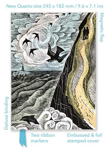 Cover image for Angela Harding: Cornish Path (Foiled Quarto Journal)