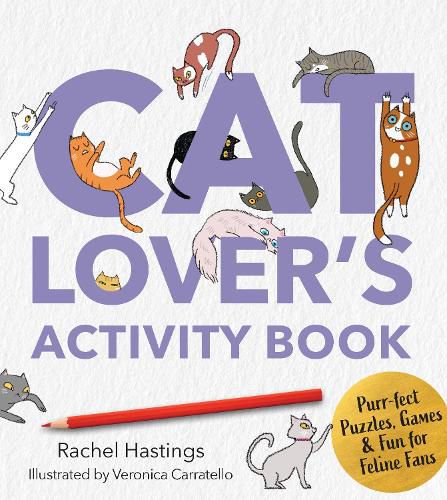 Cover image for A Cat Lover's Activity Book