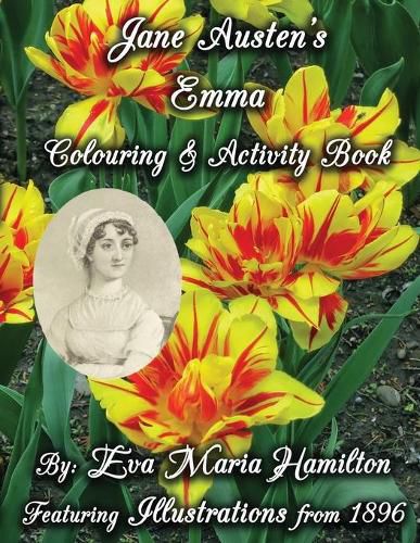 Cover image for Jane Austen's Emma Colouring & Activity Book: Featuring Illustrations from 1896