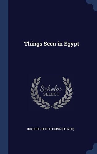 Cover image for Things Seen in Egypt
