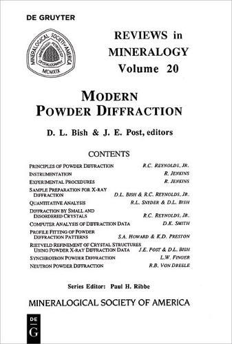 Cover image for Modern Powder Diffraction