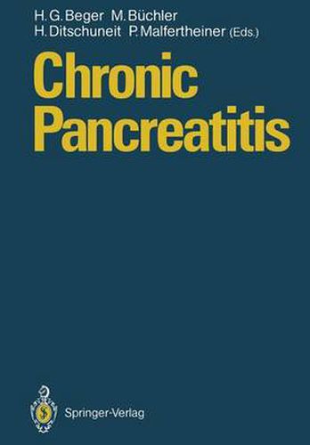 Cover image for Chronic Pancreatitis: Research and Clinical Management