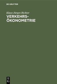 Cover image for Verkehrsoekonometrie