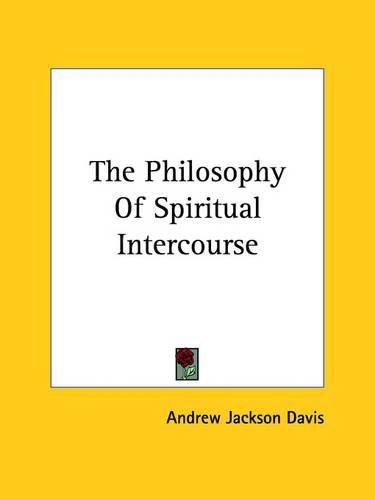 Cover image for The Philosophy of Spiritual Intercourse