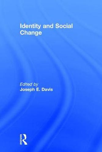 Cover image for Identity and Social Change