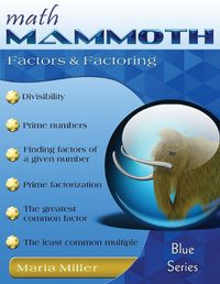 Cover image for Math Mammoth Factors & Factoring