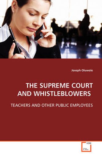 Cover image for The Supreme Court and Whistleblowers