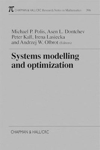 Cover image for Systems modelling and optimization: Proceedings of the 18th IFIP TC7 Conference