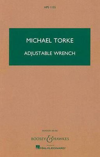 Cover image for Adjustable Wrench: Hawkes Pocket Scores Hps 1155