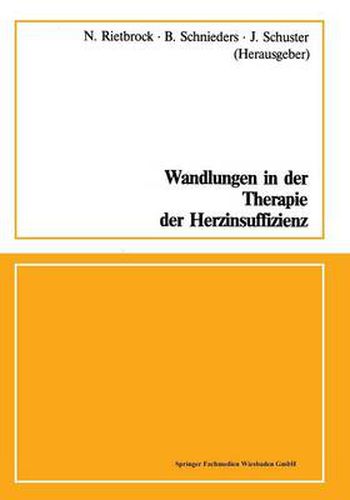 Cover image for Wandlungen in Der Therapie Der Herzinsuffizienz