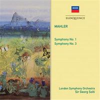 Cover image for Mahler Symphonies No 1 & 3 2cd