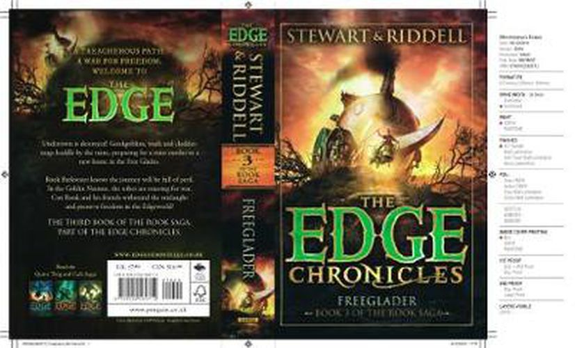 The Edge Chronicles 9: Freeglader: Third Book of Rook