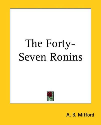 Cover image for The Forty-Seven Ronins