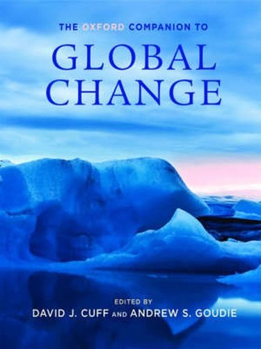 Cover image for The Oxford Companion to Global Change