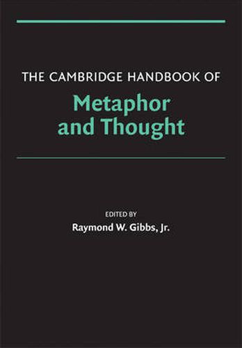 Cover image for The Cambridge Handbook of Metaphor and Thought