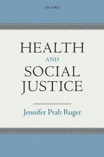 Cover image for Health and Social Justice