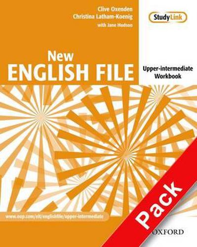 New English File: Upper-Intermediate: Workbook with key and MultiROM Pack: Six-level general English course for adults