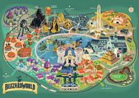 Cover image for Blizzard World Puzzle