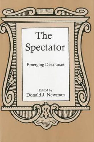 Cover image for The Spectator: Emerging Discourses