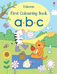 Cover image for First Colouring Book ABC