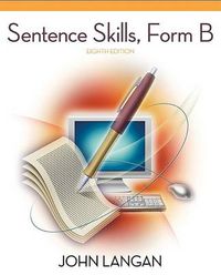 Cover image for Sentence Skills: A Workbook for Writers, Form B