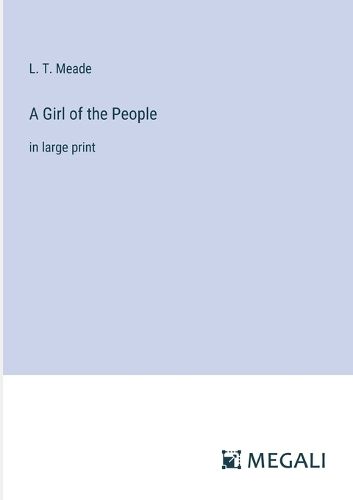 Cover image for A Girl of the People