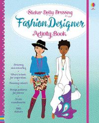 Cover image for Sticker Dolly Dressing Fashion Designer Activity Book