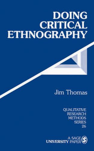 Cover image for Doing Critical Ethnography